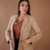 BLAZER ALONGADO - BEGE