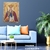 Quadro A4 Decorativo Religioso Santa Adelaide Dourado na internet