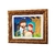 Quadro Decorativo Sagrada Família Nazaré A4 - FR192 Luxo Pre
