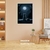 Quadro A4 Plaquinha Decorativa Gato Vigiando a Lua 24 na internet
