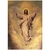 Quadro Plaquinha Decorativa MDF A4 - Cristo Ressuscitado1