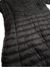 Campera Inflable Larga Negra Clasica Piel Adentro y Capucha Desmontable en internet