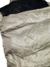 Campera Inflable Metalizada Capucha Desmontable Abrigada Elegante Beige