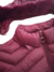 Campera Talla Grande Larga Piel Interior Capucha Bordo en internet
