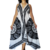 Vestido Largo Hindu - Diseño Elefantes - Blanco en internet