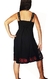 Vestido Hindu Bordado Importado India Espirales Negro y Rojo - Cris Store Ok
