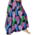 Pollera de Seda Fria - Hojas Rosa Modelo 24 - comprar online