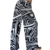 Pantalon Palazzo de Seda Fria - Geometria Modelo 28 - Cris Store Ok