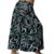 Pollera de Seda Fria - Abstracto Negro Modelo 7 - Cris Store Ok