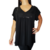 Remera Fiesta Talla Grande Paillette Brillos Brillosa Negro - Cris Store Ok