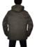 Campera Reversible Inflable c/Capucha Desmontable Negro y Verde Musgo - comprar online