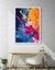 Quadro Decorativo Cores Em Movimento