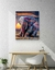Quadro Decorativo Elefante em Aquarela - Casa Dos Quadros 