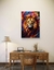 Quadro Decorativo Leão em Aquarela - Casa Dos Quadros 