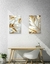 Quadro Decorativo Ecos Dourados - Casa Dos Quadros 