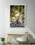 Quadro Decorativo Luz e Folhas