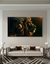 Quadro Decorativo Rei da Selva e Rei dos Reis - Casa Dos Quadros 