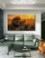 Quadro Decorativo Rei e Rainha da Selva - Casa Dos Quadros 
