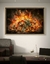 Quadro Decorativo Fogo e Fortuna na internet
