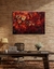 Quadro Decorativo Chamas da Riqueza - Casa Dos Quadros 