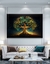 Quadro Decorativo Raízes de Ouro - Casa Dos Quadros 