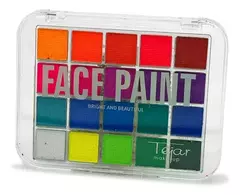 Tejar face paint paleta pintura infantil en internet