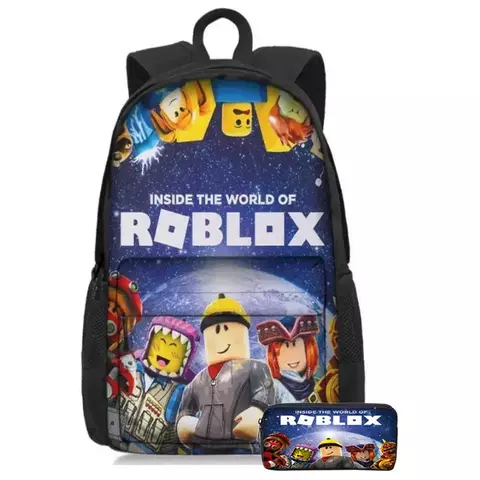 Mochila e Lancheira Universo Roblox