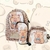 Pack de Mochila, lapicera y lonchera personalizada