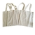 TOTE BAG BOLSO DE MANTA CRUDA 100% ALGODON SIN DISEÑO PAQUETE DE 10 PIEZAS - comprar en línea