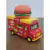 Miniatura Carrinho Food Truck Musical Escala 1:36 Metal e Fricção Cachorro Quente