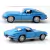 Imagem do Miniatura Corvette Stingray 1963 Chevrolet Split Window RMZ 1/36 Metal e Fricção Azul
