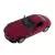Miniatura Mercedes Bens SLS AMG Kinsmart 1/36 Metal e Fricção Vinho