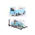 Miniatura Kombi 1962 RMZ 1/32 Metal e Fricção Branca/Azul Bebê na internet