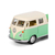 Miniatura Kombi Pickup Bus Double Volkswagen 1963 Kinsmart 1/34 Metal e Fricção Bege/Verde - comprar online