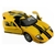 Miniatura Ford GT 2006 Kinsmart 1/36 Metal e Fricção Amarelo na internet