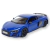 Miniatura Audi R8 Coupé 2020 Kinsmart 1:36 Metal e Fricção Azul - loja online