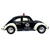 Miniatura Fusca 1967 KInsmart 1/32 Metal e Fricção Police Preto na internet
