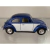 Imagem do Miniatura Fusca 1967 Kinsmart 1/32 Metal e Fricção Azul/Branco