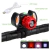 Farol Lanterna Bike Bicicleta 3 Focos Led Com Zoom Recarregável Ciclismo - comprar online