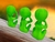 Kit Com 3 Boneco Et Extraterrestre Alienígena Não Fale o Mal, Não Ouça o Mal ,Não Veja o Mal