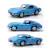 Miniatura Corvette Stingray 1963 Chevrolet Split Window RMZ 1/36 Metal e Fricção Azul - comprar online
