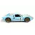 Miniatura Ford GT40 MK II 1966 Kinsmart 1/32Metal e Fricção Azul Claro na internet
