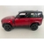 Miniatura Land Rover Defender 90 kinsmart 1/36 Metal e Fricção Vermelho