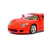 Miniatura Porsche Carrera GT Kinsmart 1:36 Metal e Fricção Vermelho Vermelha - MundoMIXCIF
