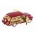 Miniatura Ford Woody Wagon 1949 Kinsmart 1/40 Metal e Fricção Vermelho - comprar online