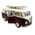 Miniatura Kombi 1962 Kinsmart 1/32 Prancha Branco/Vinho - comprar online