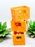 Case Porta Pilhas AAA Engradado Capacidade de até 12 Pilhas - Cor Laranja 3D - comprar online