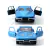 Miniatura Corvette Stingray 1963 Chevrolet Split Window RMZ 1/36 Metal e Fricção Azul - loja online