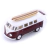 Miniatura Kombi 1962 Kinsmart 1/32 Prancha Branco/Vinho