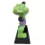 Boneco Estatua Marvel Vingadores Hulk Perfil de Lado Colecionavel 15 cm de Resina - MundoMIXCIF
